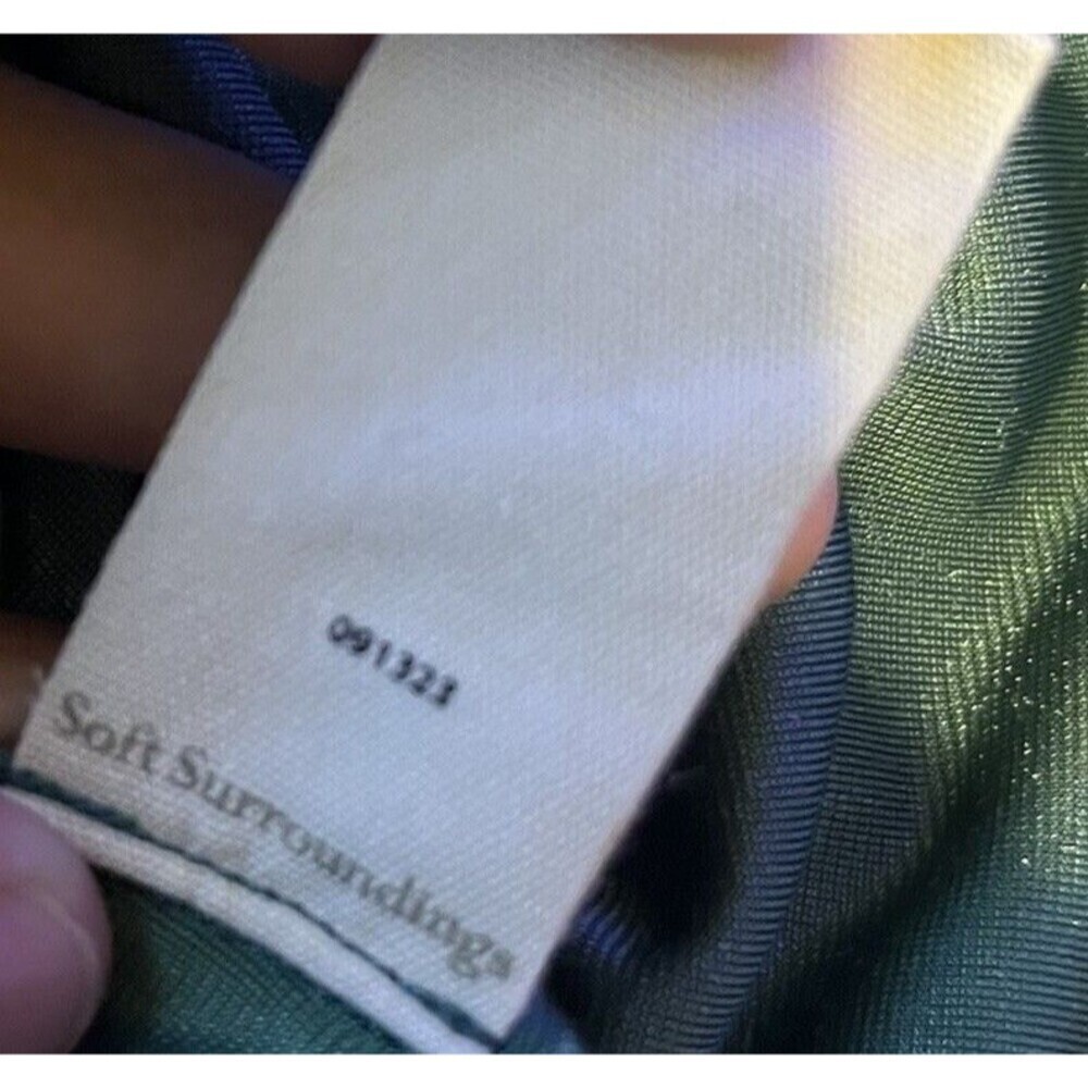 Soft Surroundings (Small) Women’s- Green Velvet Enchanted Button Shirt Fiona - Picture 16 of 16